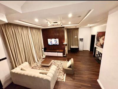 Fully Furnished 4 Bedroom Terrace Duplex [self Serviced], Ikota, Lekki, Lagos, Terraced Duplex for Rent