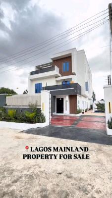 Furnished 5 Bedroom Fully Detached House That Comes with a Cinema, L, Gowon Estate, Egbeda, Alimosho, Lagos, House for Sale