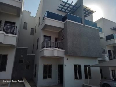 N330m 4 Bedroom Terrace with Bq, Near Coza, Guzape District, Abuja, Terraced Duplex for Sale