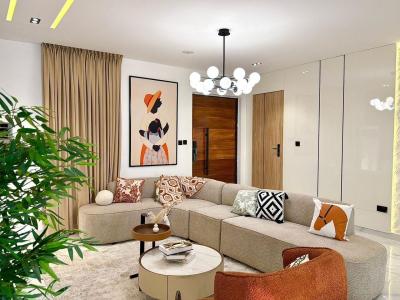 Beautiful City View Three  Bedroom Apartment with Swimming Pool, Gy, Lekki Phase 1, Lekki, Lagos, Flat / Apartment Short Let