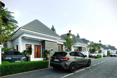 Luxury 3 Bed Bungalow + Bq in an Eco Friendly Resort Estate with Pool, Eleko, Idera Scheme, Ibeju Lekki, Lagos, Detached Bungalow for Sale