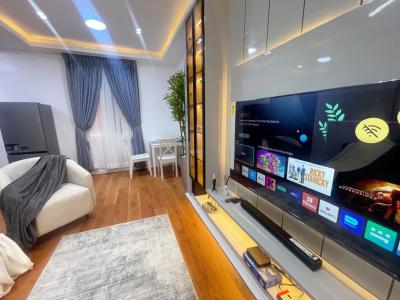 Luxury 1 Bedroom Apartment with Unlimited Wifi and Cleaning Services, Parkview, Ikoyi, Lagos, Flat / Apartment Short Let