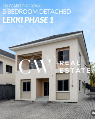 5-bedroom Detached Duplex +2 Bq, Lekki Phase 1, Lekki, Lagos, Detached Duplex for Sale
