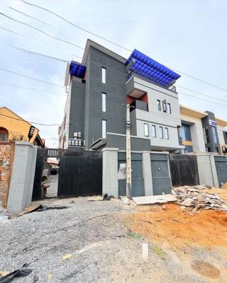 Modern Newly Built 4 Bedroom Terrace Duplex in a Prime Location, Surulere, Lagos, Terraced Duplex for Sale