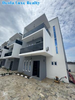 a Luxury Built 4 Bedroom Duplex in a Family Oriented Estate, Osborne-ikoyi Interchange, Lagos Island, Lagos, Semi-detached Duplex for Sale