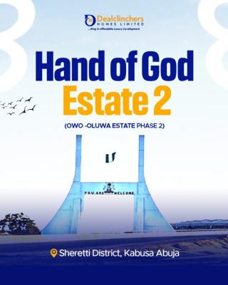 Luxury Plots of Land with Fcda R of O, Hand of God Estate 2, Sheretti District, Kabusa, Abuja, Residential Land for Sale