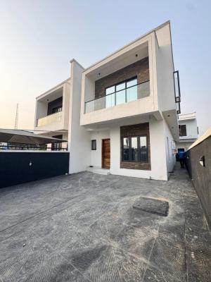 Self Serviced Four Bedroom Semi Detached Duplex with Bq, Mobil Road, Ajah, Lagos, Semi-detached Duplex for Sale