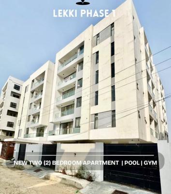 Sharp Newly Built 2 Bedroom Apartment with Gym&pool, Lekki Phase 1 Eti-osa Lagos, Lekki Phase 1, Lekki, Lagos, Flat / Apartment for Rent