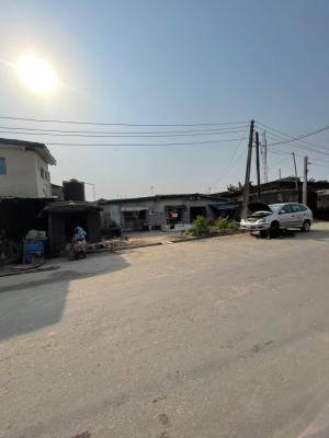 Tenement Bungalow on a Standard Half Plot of Land in a Tarred Serene S, Ijesha, Surulere, Lagos, Land for Sale