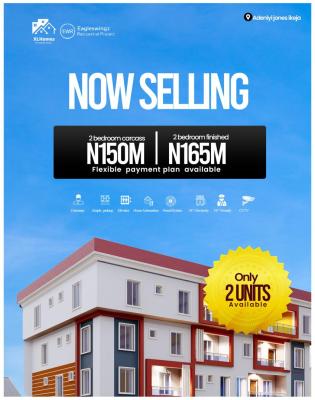 Own Luxury 2-bedroom Apartments with Payment Plan, Adeniyi Jones, Ikeja, Lagos, Flat / Apartment for Sale
