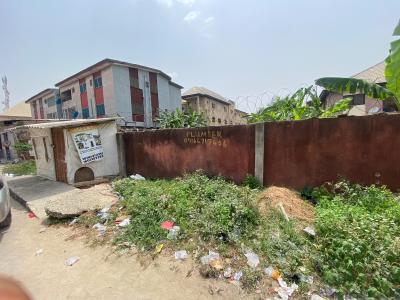 Gated , Fenced , Dry Full Plot of Land with Cofo, Off Alidaada Street, Ago Palace, Isolo, Lagos, Residential Land for Sale