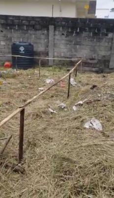 Prime One Plot (695sqm) of Land, Atlantic View Estate, Alpha Beach Road, New-road Bustop, Igbo Efon, Lekki, Lagos, Residential Land for Sale