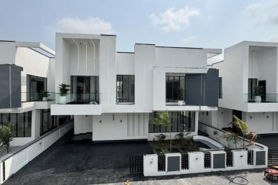 Astonishing 5 Bedroom Detached Duplex with Boys Quarter, Chevron, Lekki, Lagos, Detached Duplex for Sale