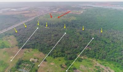 100 Acres of Bare Land, Along Lagos Ibadan Express Road, Gusennodu, Ogere Remo, Ikenne Lga, Sagamu, Ogun, Mixed-use Land for Sale