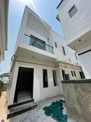 Elegant Built 4 Bedroom Semi  Detached Duplex + Bq in a Secure Estate, Chevron, Lekki, Lagos, Semi-detached Duplex for Sale
