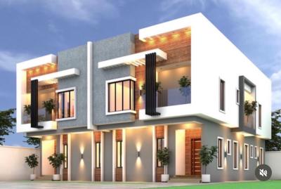Nicely Built 4 Bedroom Fully & Semi Detached Duplex with Bq, Ogba, Ikeja, Lagos, Detached Duplex for Sale
