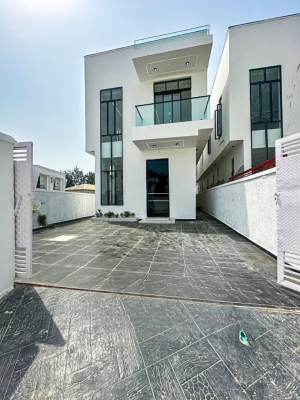 Exquisite Finished 5 Bedrm Detached Duplex with a Private Pool in Kota, Ikota, Lekki, Lagos, Detached Duplex for Sale