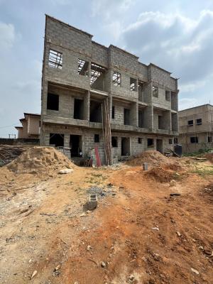 Exclusive 3 Bed with Bq Terrace Duplex with Bq, Elegantly Designed Home with Bq in a Secured Neighborhood, Ikeja, Lagos, Terraced Duplex for Sale