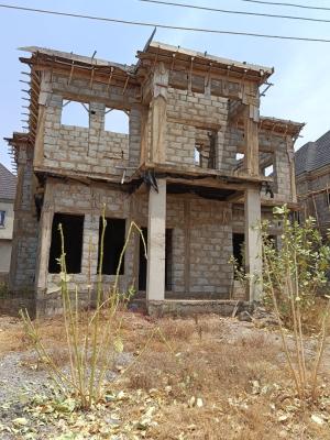 a Detached 5 Bedroom Duplex at a Carcass Level, Victoria City Estate, Lugbe District, Abuja, Detached Duplex for Sale
