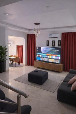 Superb 4-bedrooms + Bq Semi-detached Duplex, Admiralty Homes Estate, Alpha Beach Road, New-road Bustop, Igbo Efon, Lekki, Lagos, Semi-detached Duplex for Rent