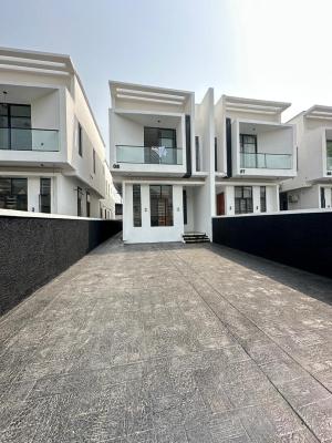 Exquisite Luxury Spacious 4 Bedroom Semi-detached Duplex with Bq, Massive 4 Bedroom , in a Flood Feee Area , Idado Lekki, Idado, Lekki, Lagos, Semi-detached Duplex for Sale