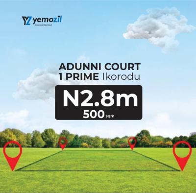 Residential Land Selling in Ikorodu, Adunni Court 1 – Prime, Ikorodu, Ikorodu, Lagos, Residential Land for Sale