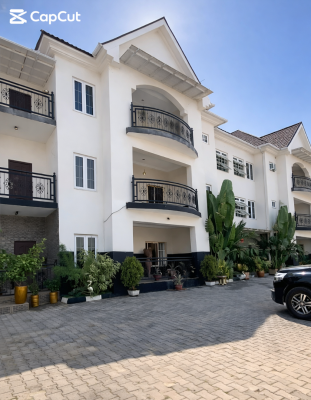 Furnished 2 Bedroom Flat, Tarred Road, Guzape District, Abuja, Flat / Apartment for Rent