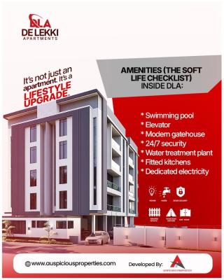 Luxury 2 Bedroom Apartments with C of O, De Lekki Apartment, 13, Yemi Adetayo Link Road, Ilasan, Lekki, Lagos, Flat / Apartment for Sale