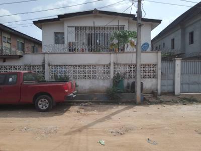 5bedroom Duplex with 2 Nos of 3 Bedroom at The Back on Full Plot, Akowonjo Alimosho in an Estate, Alimosho, Lagos, House for Sale