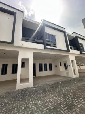 Luxury 4 Bedroom Terraced Duplex with Necessary Facilities, New Road Opposite Chevron, Lekki, Lagos, Terraced Duplex for Sale