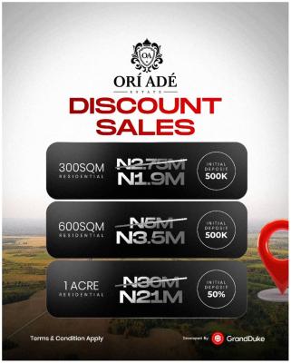 Start Planning for a Financially Stable Furnace for Your Retirement No, Ori Ade Estate, Imodi-ijasi, Along Itokin/ljebu-ode, Ijebu Ode, Ogun, Residential Land for Sale