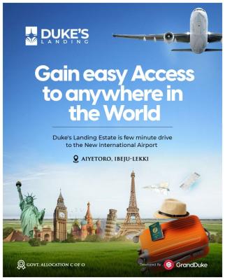 Life Just Got Easier with a Plot Close to The Airport, Dukes Landing, Aiyetoro, Ibeju Lekki, Lagos, Residential Land for Sale