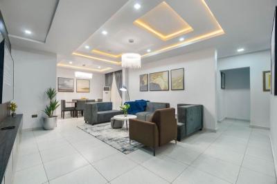 Luxury 3-bedroom Apartment with Housekeeping and Gymnasium, Ensuite Rooms,concierge and 24hrs Power Supply and Security, Ikate, Lekki, Lagos, Flat / Apartment Short Let