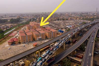 an Upgraded 2-bedroom Apartment with Pop on The Second Floor, Brf Estate Iponri, Iponri, Surulere, Lagos, Flat / Apartment for Sale