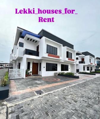 4bedrooms Semi Detached Duplex with Swimming Pool and Gym, Ologolo, Lekki, Lagos, Semi-detached Duplex for Rent
