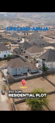 Residential Plot in One of The Most Secure and Built-up Estates, Life Camp, Abuja, Residential Land for Sale