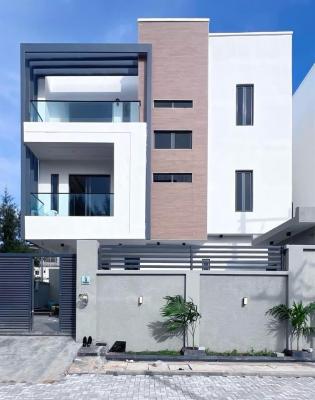 5 Bedroom Fully Detached Home with Pool & Bq, Lekki Phase 1, Lekki, Lagos, Detached Duplex for Sale