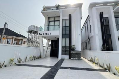 Charming 5 Bedroom Detached Duplex with Swimming Pool and Bq, Ikota Villa Estate, Ikota, Lekki, Lagos, Detached Duplex for Sale