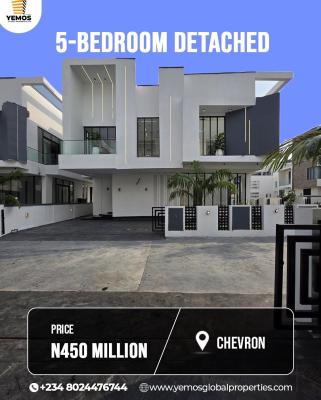 5 Bedroom Detarched Duplex + Bq, Chevron Lekki L, Lekki, Lagos, Detached Duplex for Sale