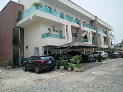Spacious 4 Bedrooms Terrace Serviced Duplex House, Paradise 2 Estate Chevron Alternative Route, Lekki, Lagos, Terraced Duplex for Rent