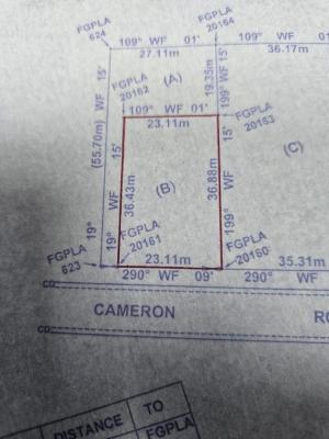 Land Measuring 849sqm, Cameron Rd Old Ikoyi, Ikoyi, Lagos, Mixed-use Land for Sale