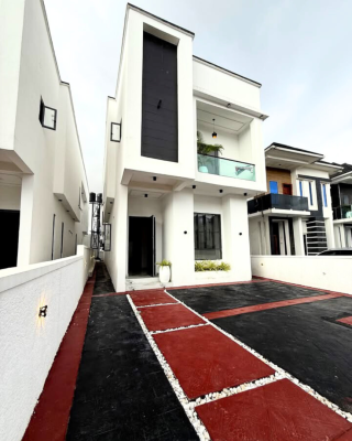 5 Bedroom Detached Duplex with Swimming Pool and Bq, Lekki Palm City Estate, Ajah, Lagos, Detached Duplex for Sale