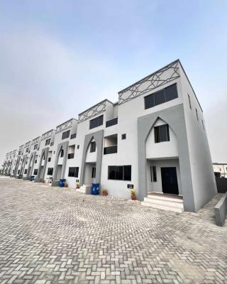 4 Bedroom Terraced Duplex in a Secure Estate, De Max Castle Estate, Orchid Road, Lekki, Lagos, Flat / Apartment for Sale
