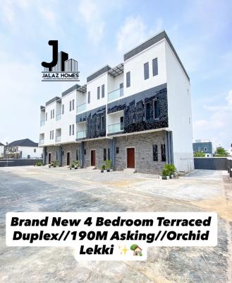 Brand New 4 Bedroom Terraced Duplex Home, Lekki, Lagos, House for Sale