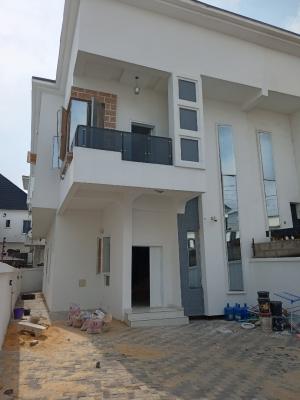 Sharp 4 Bedroom with Bq and Security House 4 Car Space, Osapa, Lekki, Lagos, Semi-detached Duplex for Rent