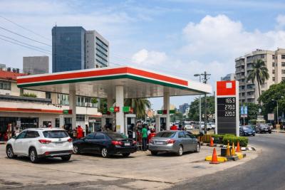 Filling Station Along The Road, Awolowo Road, Ikoyi, Lagos, Filling Station for Sale