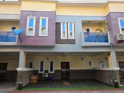 4 Bedroom Terrace Duplex in a Secured Estate, Royal View Estate. in Proximity to Iogc Filling Station Opposite Mega, Ikota, Lekki, Lagos, House for Sale