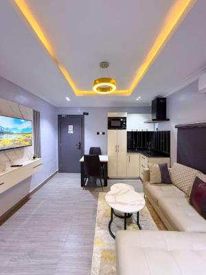 Nicely Furnished 1 Bedroom Apartment, Opebi, Ikeja, Lagos, Flat / Apartment Short Let