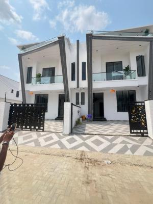 Self Serviced  Luxury 4 Bedroom Duplex with a Bq, Ajah, Lagos, Semi-detached Duplex for Sale