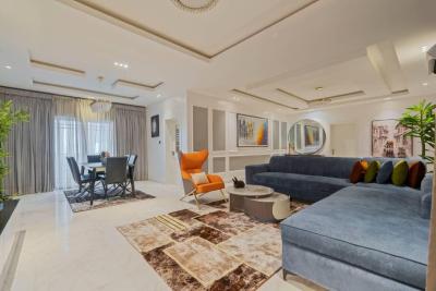 Fully Furnished 3-bedroom Apartment, Banana Island, Ikoyi, Lagos, Flat / Apartment for Rent